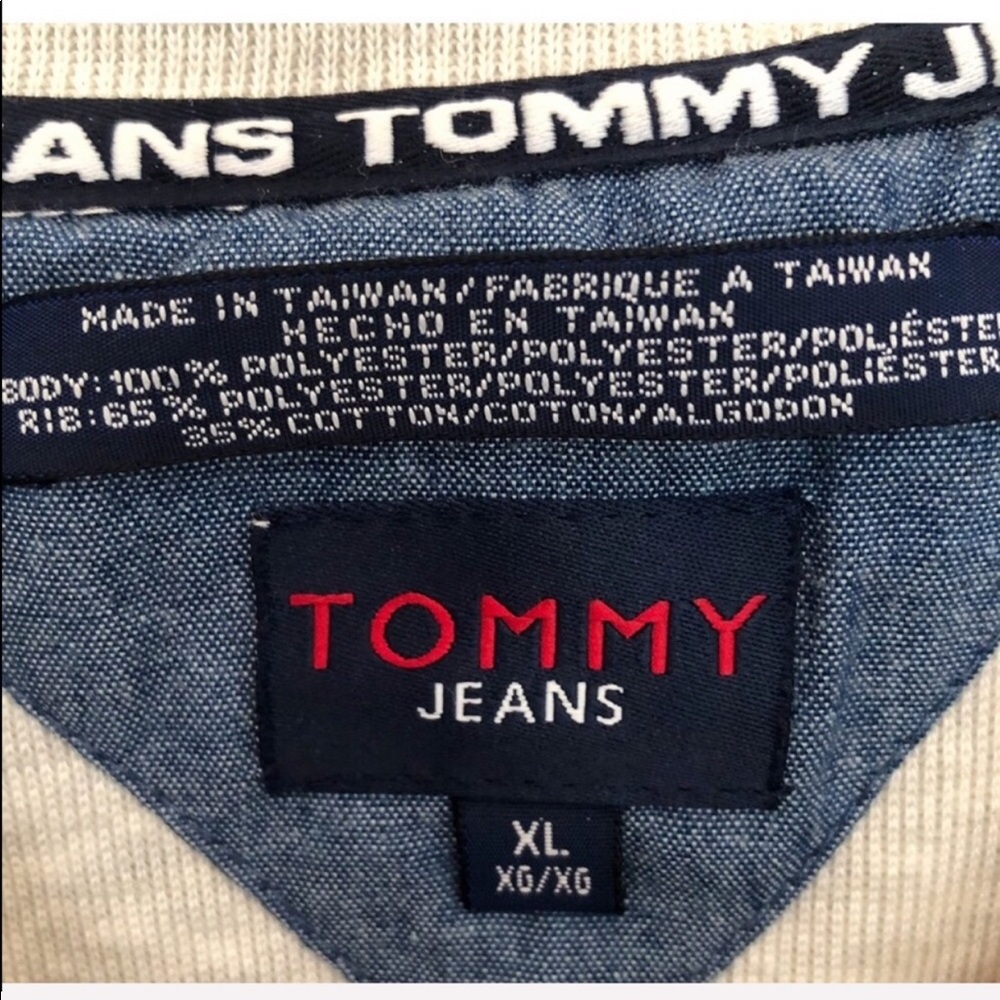 Vintage 1990’s TOMMY HILFIGER JEANS pullover - Picture 5 of 8